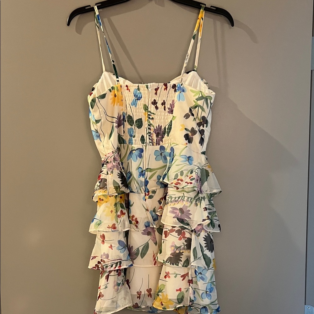 Macy's Floral Mini Dress - Multicolor - Picture 4 of 4